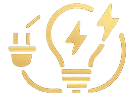 Electrical services automation icon showing AI lead capture and scheduling for electricians